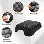 Center Console Lid Armrest Cover Pad for Ford F150 F250 F350 (2015–2022)