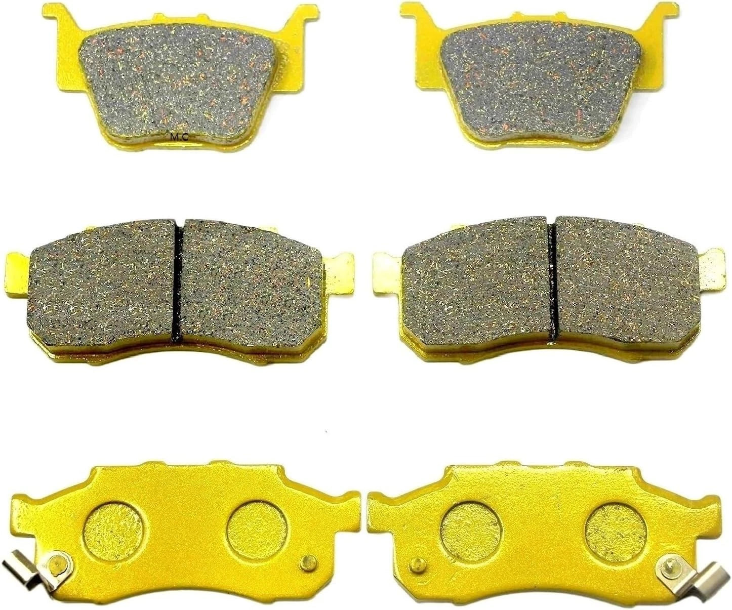 Set of 4 Brake Pads for Honda SXS700M2D Pioneer 700 Deluxe (2016–2026)