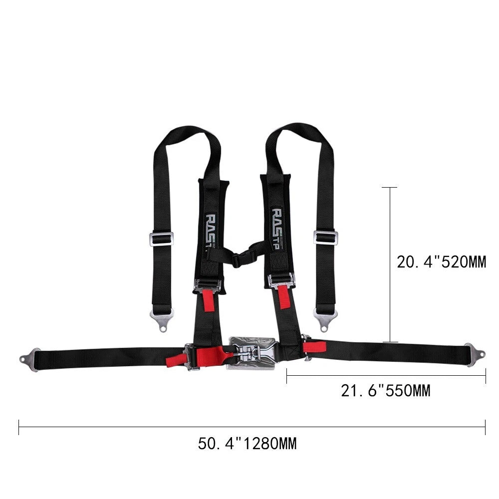 4-Point Racing Harness Strap for Universal Cars
