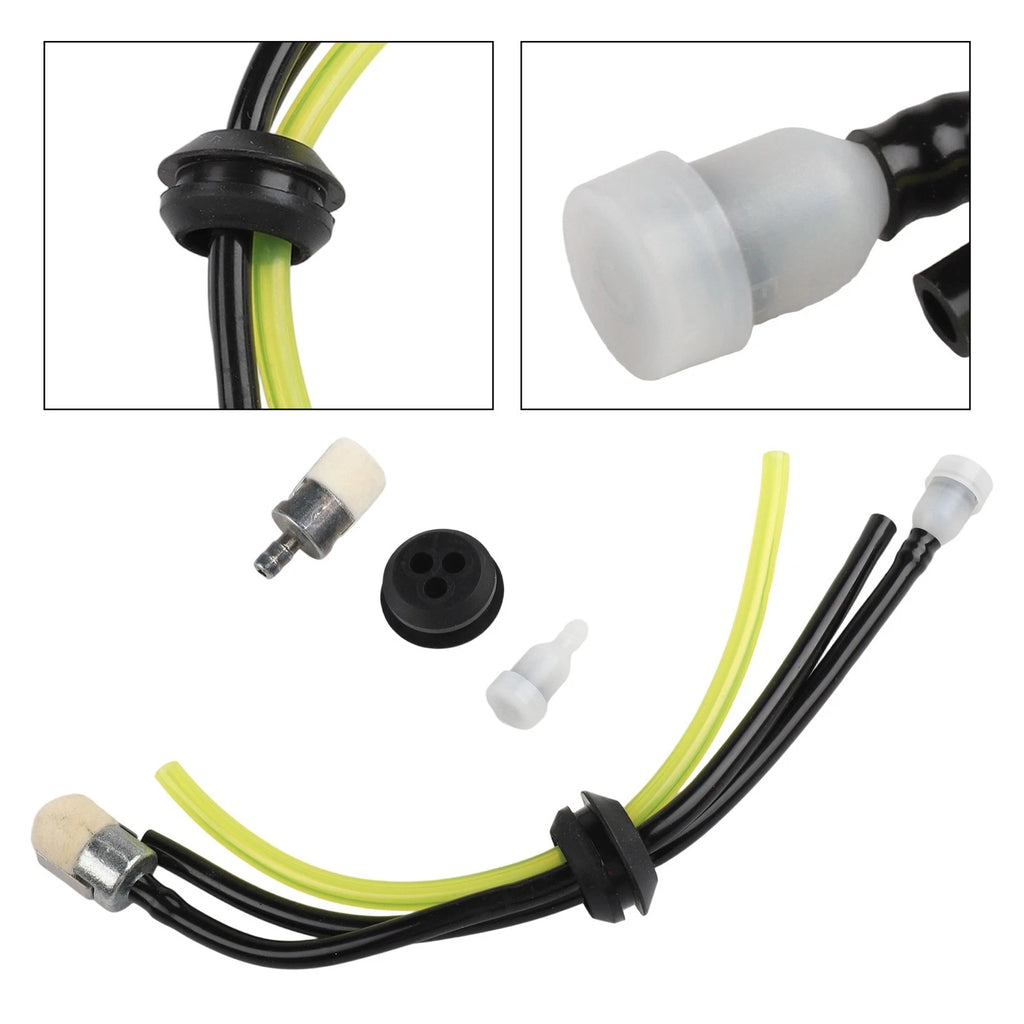 Tank Seal Set of 3 Hoses with Filter for Echo Brushcutters (18/20mm)