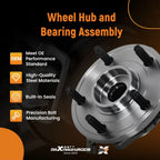 Front 5 Stud Hub Bearing Unit for Jeep Commander Cherokee (2006–2010) 513234DA