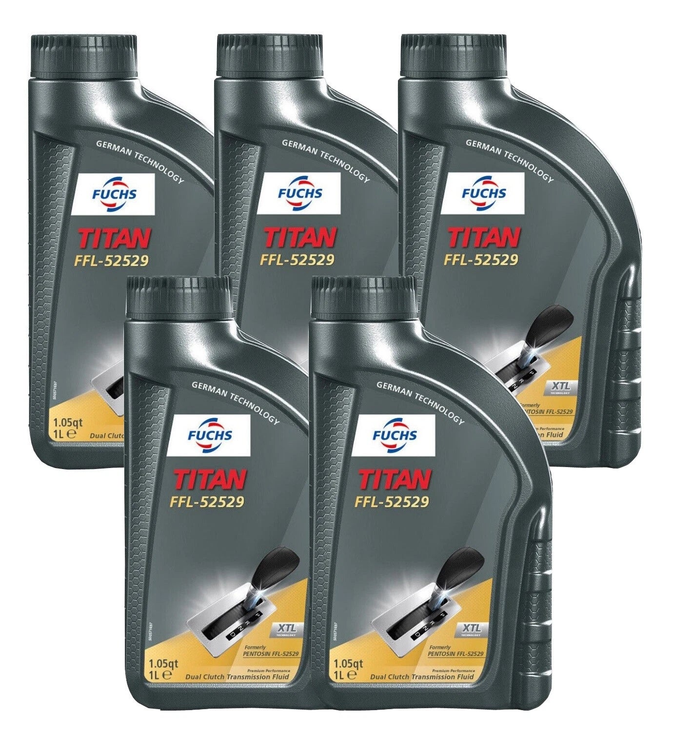 5 Liter Fuchs TITAN FFL-52529 Dual Clutch Transmission Fluid for