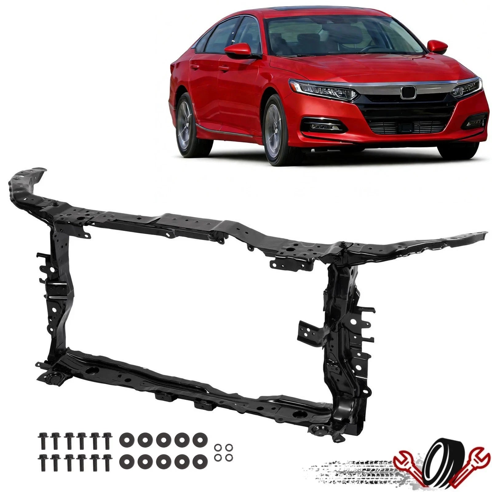 Steel Front Radiator Core Support for Honda Accord (2018–2022)