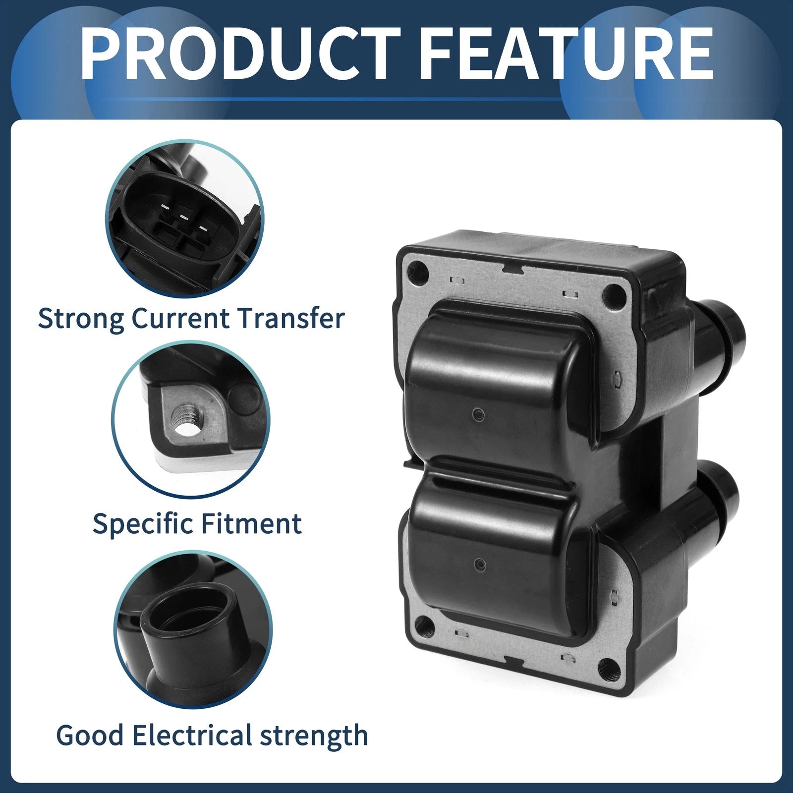 Ignition Coil Pack No.1008887 for Ford Contour (1995–1999)