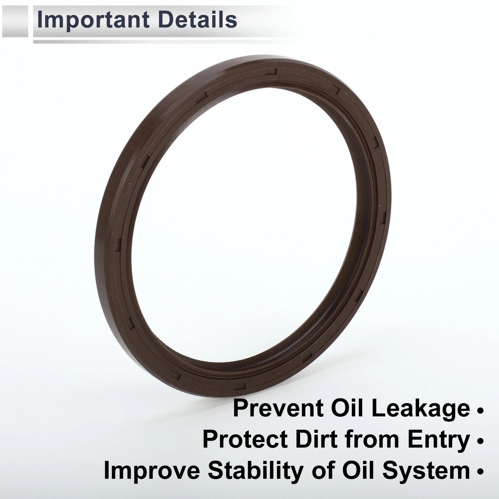 Rear Crankshaft Oil Seal for Toyota Camry Tundra (No. 90311-92006/90080-31053)