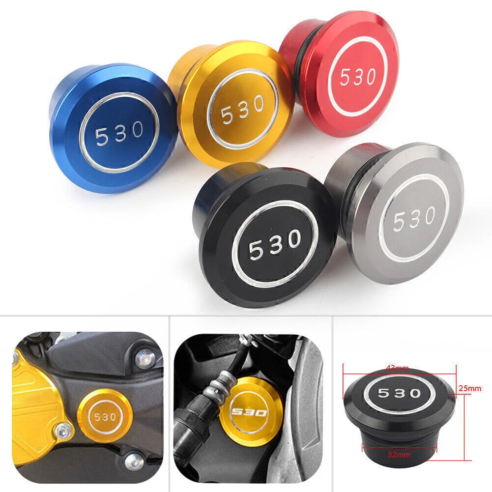 Body Fairing Frame Hole Cap Cover Kit for Yamaha T-Max 530 (2005–2016)