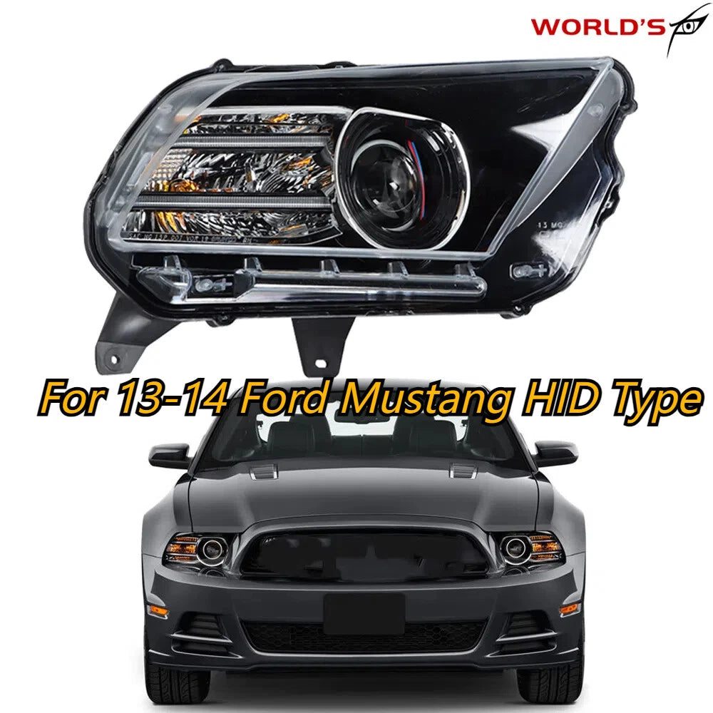 HID Xenon LED Projector Headlight for Ford Mustang (2013–2014)