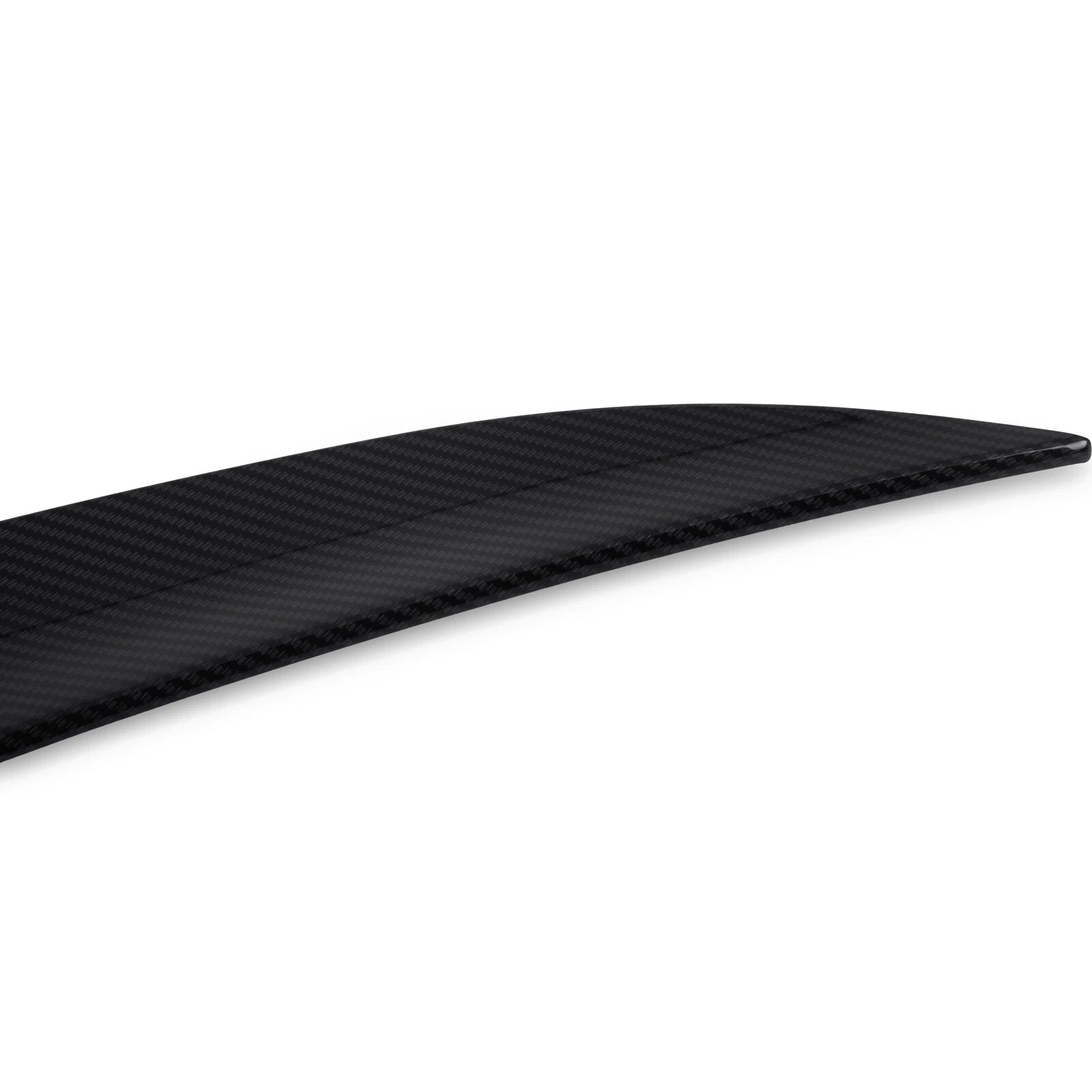 MP Style Carbon Fiber Rear Trunk Spoiler Lip for BMW 3-Series E90 (2005–2011)