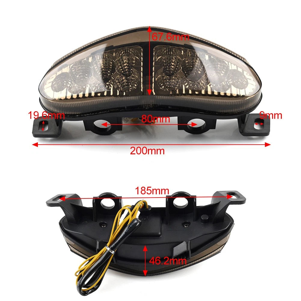 LED Tail Light Lamp Turn Signals for Kawasaki ER-6N/ER-6F (2009–2011)