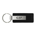 Black Leather Keychain - Officially Licensed for Infiniti G37