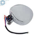 4.5" Chrome Visor Headlight Lamp for Dyna Bobber Chopper
