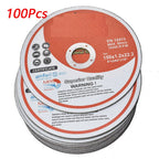 Set of 100 Cut-off Wheels for Metal & Stainless Steel (6"x.045"x7/8")