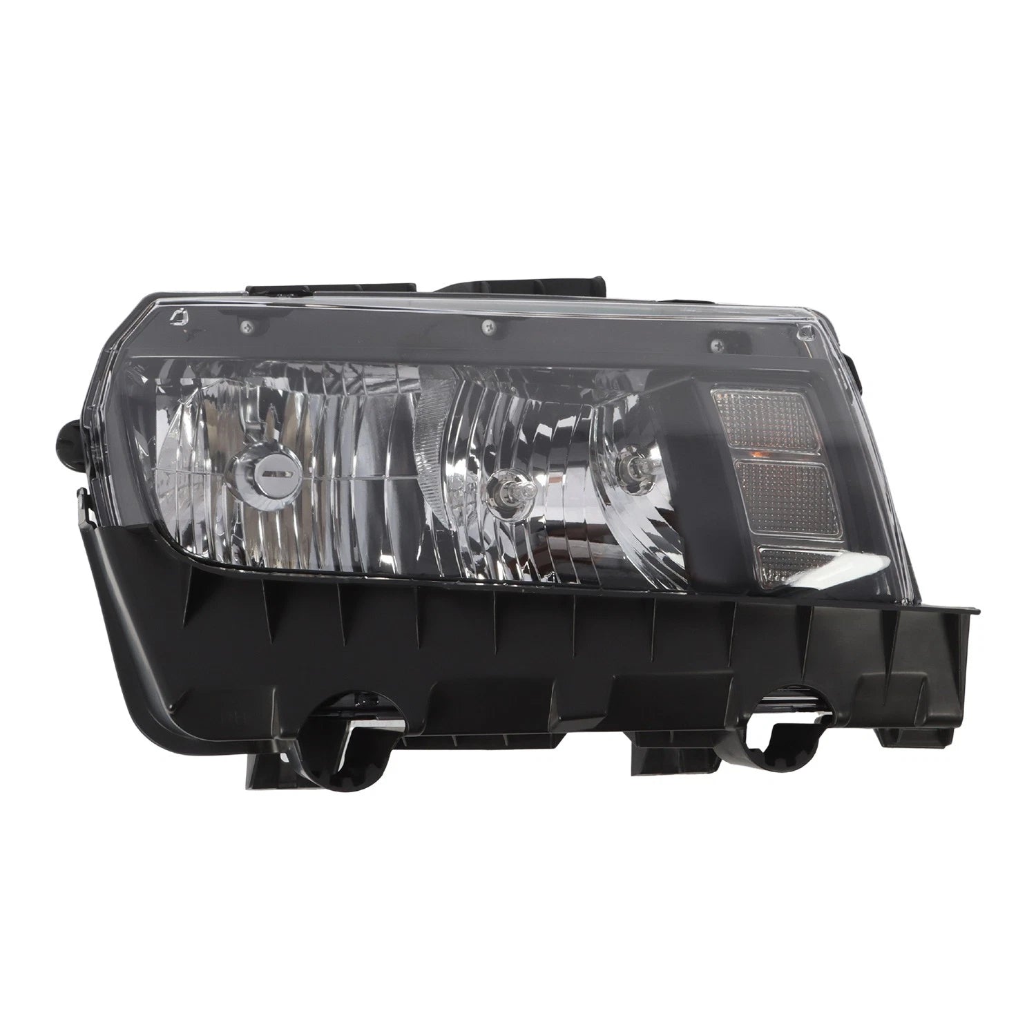 Headlight Assembly for Chevrolet Camaro (2014–2015) Halogen, Passenger, With Bulb