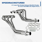 Exhaust Header Manifold for Ford F-100 302W 5.0L V8 (1969–1979)