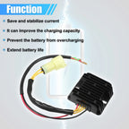Voltage Regulator Rectifier for Honda Fourtrax TRX300 (1993–2000) No. 31600-HC5-970
