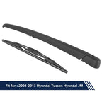 Set of 2 Rear Windshield Wiper Blade Arms for Hyundai Tucson JM (2004–2013)