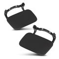 Set of 2 Headlight Washer Cover Caps for Audi A4 B8 (2008–2012)