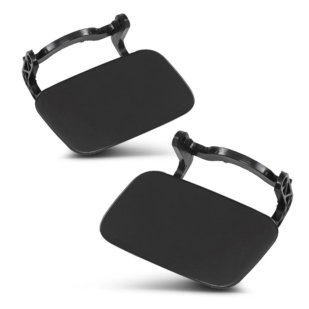 Set of 2 Headlight Washer Cover Caps for Audi A4 B8 (2008–2012)