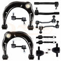Set of 12 Front Upper Control Arms and Tie Rods for Hyundai Sonata (2009–2010)