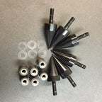 Spike Bolts for Motorcycle Windscreen Fairings License Plate (Black)