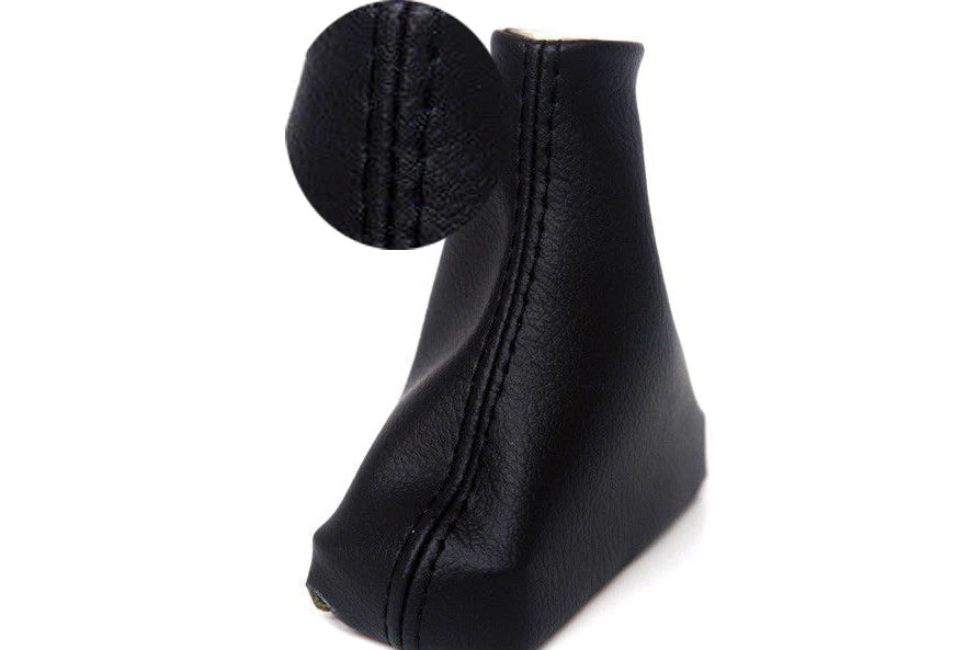 Automatic Shift Boot Cover for Acura MDX (2014–2020) Black PVC Leather