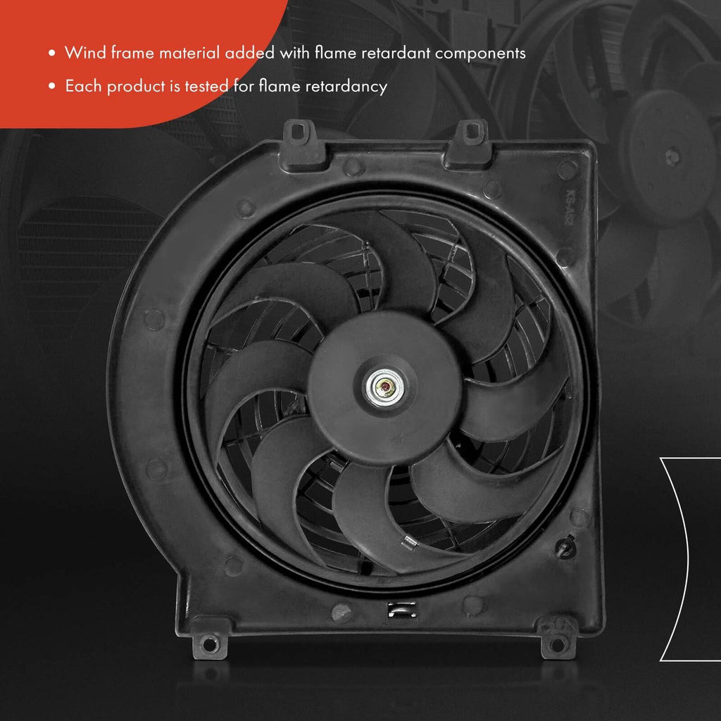Cooling Fan Assembly with Shroud for Honda Passport (1998–2002)