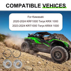 2 x Rear Wheel Bearing + Circlip for Kawasaki Teryx KRX KRX4 1000 (2020-2024)