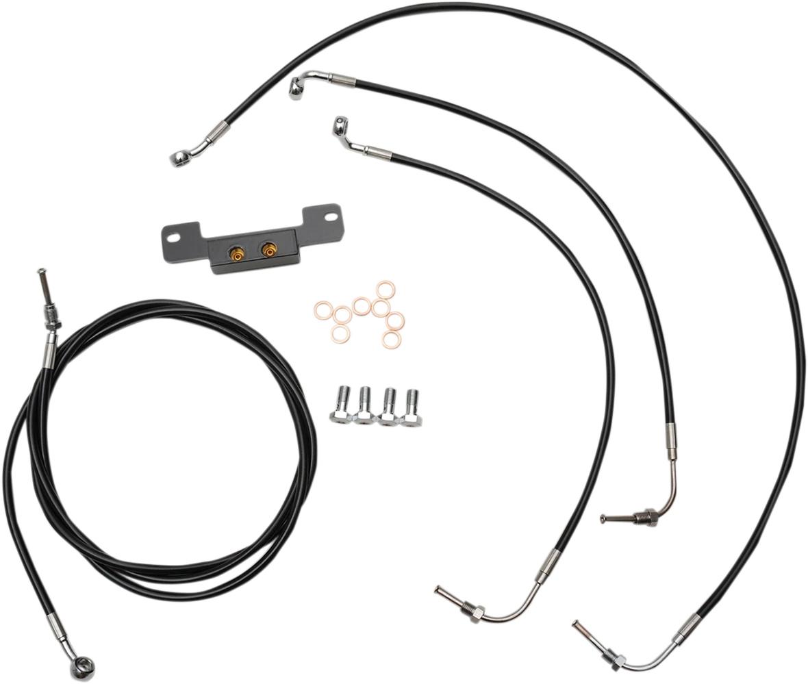Handlebar Cable/Brake Line Kit for HD Touring (18" - 20" Ape Hanger)