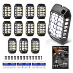 Set of 12 Waterproof LED Underbody Glow Lights for Universal Fit