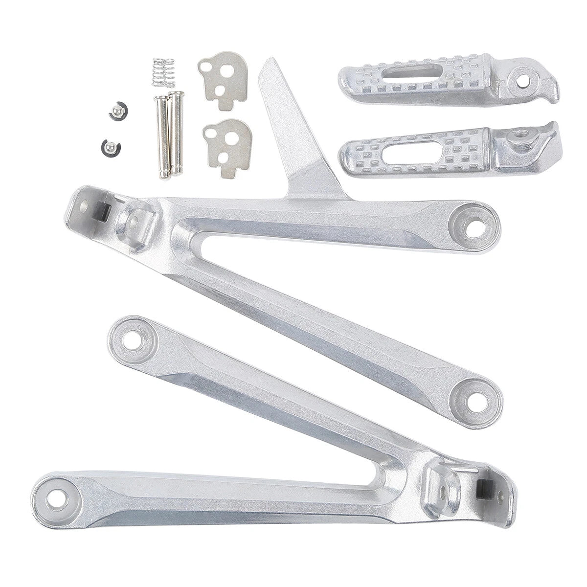 Rear Passenger Footrest Footpegs Brackets for Honda CBR600RR (2005–2006)