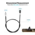 Speedometer Cable Assy for Yamaha Grizzly 600 / Big Bear 400 (1998–2012)
