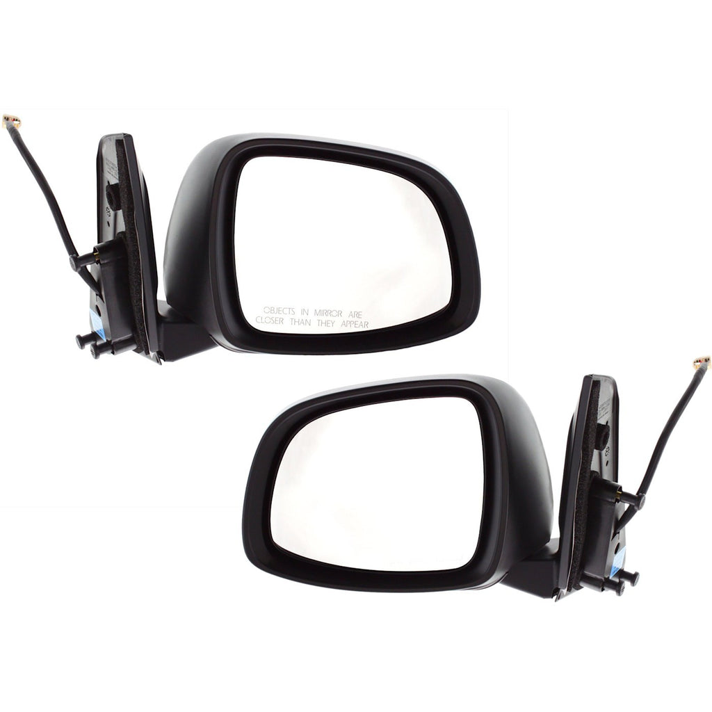 Set of 2 Heated Mirrors for Suzuki SX4