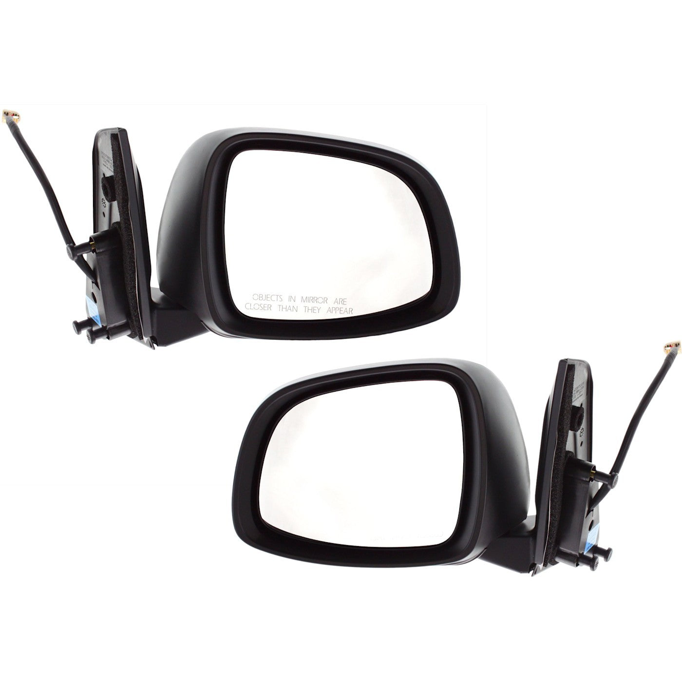 Set of 2 Heated Mirrors for Suzuki SX4