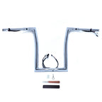 Chrome 16" Prewired Handlebar 1.5" 32mm for Harley Road Glide (2016–2023)
