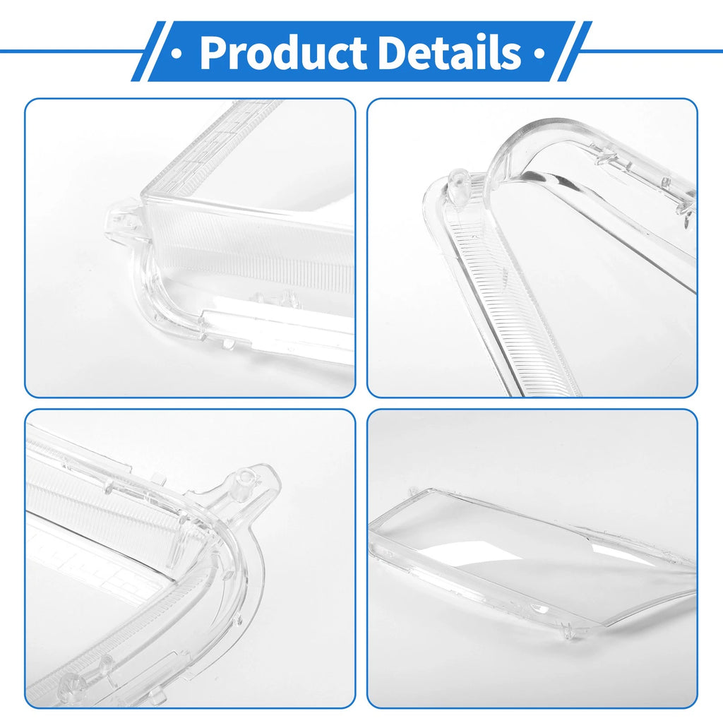 Headlight Lens Cover for Honda Accord (2008–2012) PC Clear