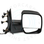 Power Mirror for Ford Econoline (2003–2014) - Black Manual Fold RH