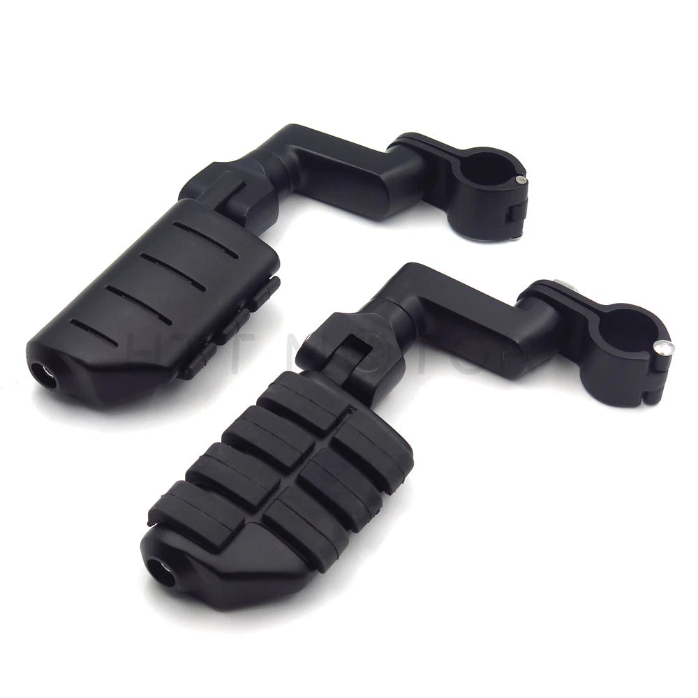 Offset 1.5" Wing Foot Pegs Clamps for Suzuki VS1400 VZ1500 Intruder M800