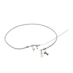 Stainless Steel Braided Kick Down Detent Cable for Ford C6 Transmission