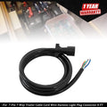 7 Way Trailer Cord for Heavy Duty Trailers (8 FT)