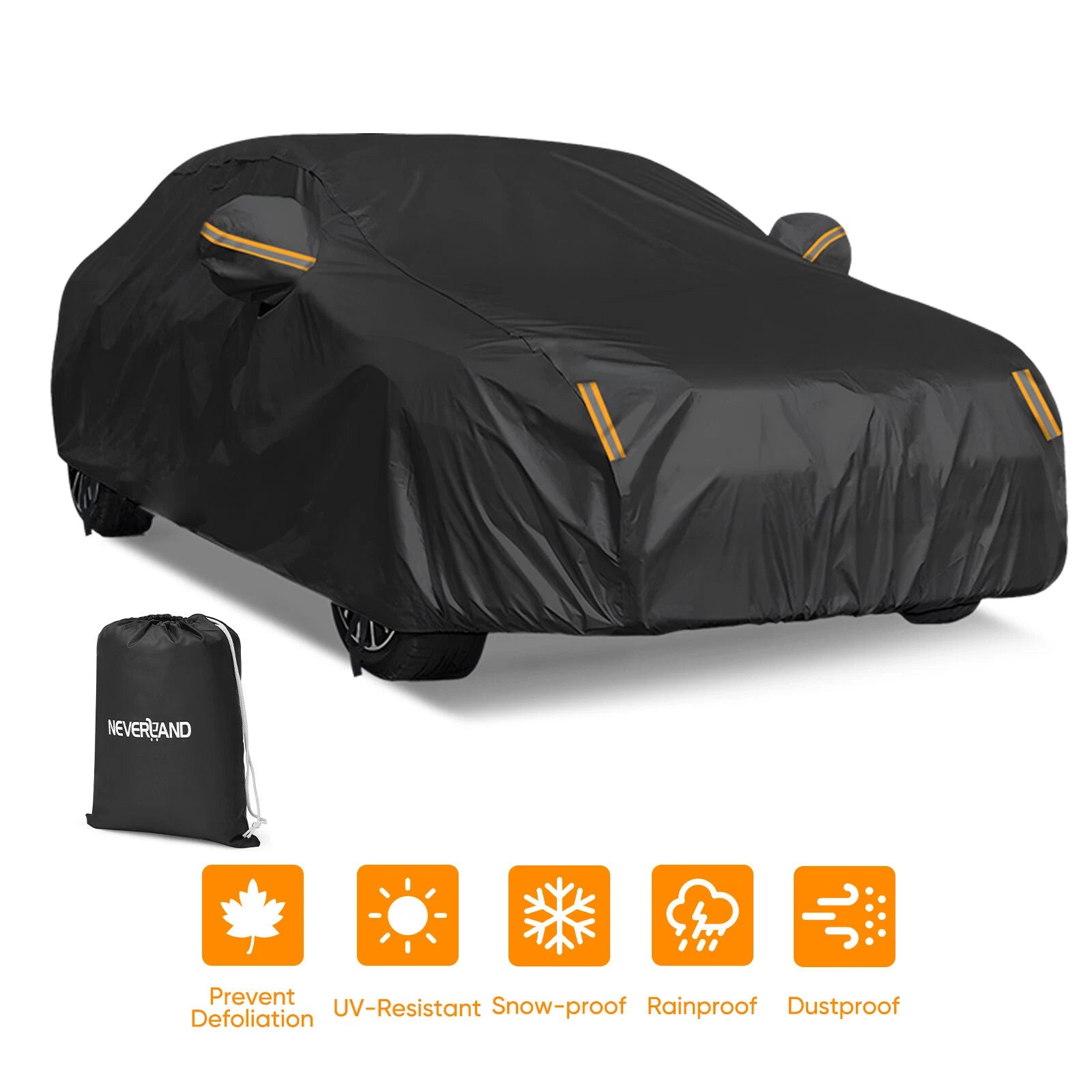 Full Car Cover for Cadillac CT5 CT4 (2020–2023) Waterproof UV Snow Protector