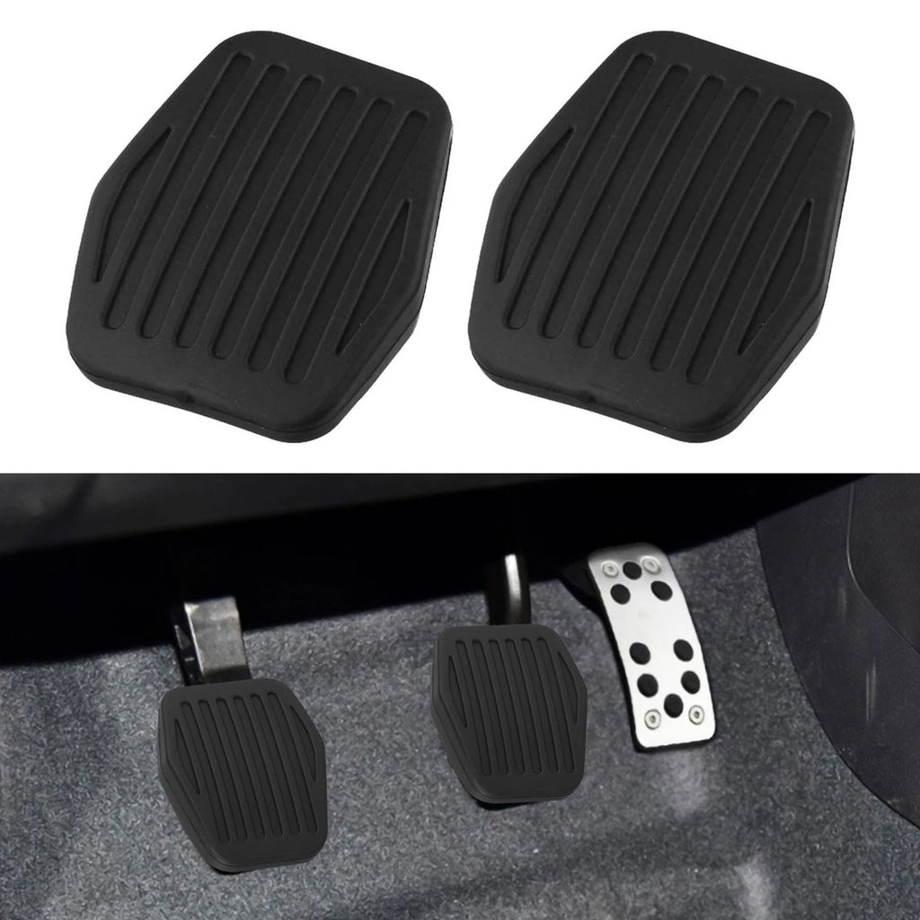 Set of 2 Brake Clutch Pedal Pad Covers for