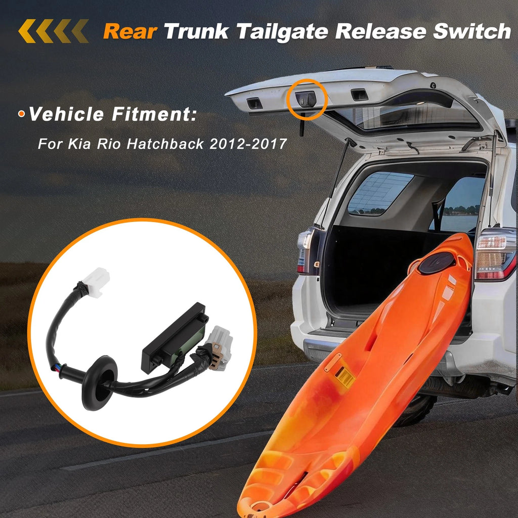 Tailgate Trunk Release Switch for Kia Rio Hatchback (2012–2017) No.812601W230