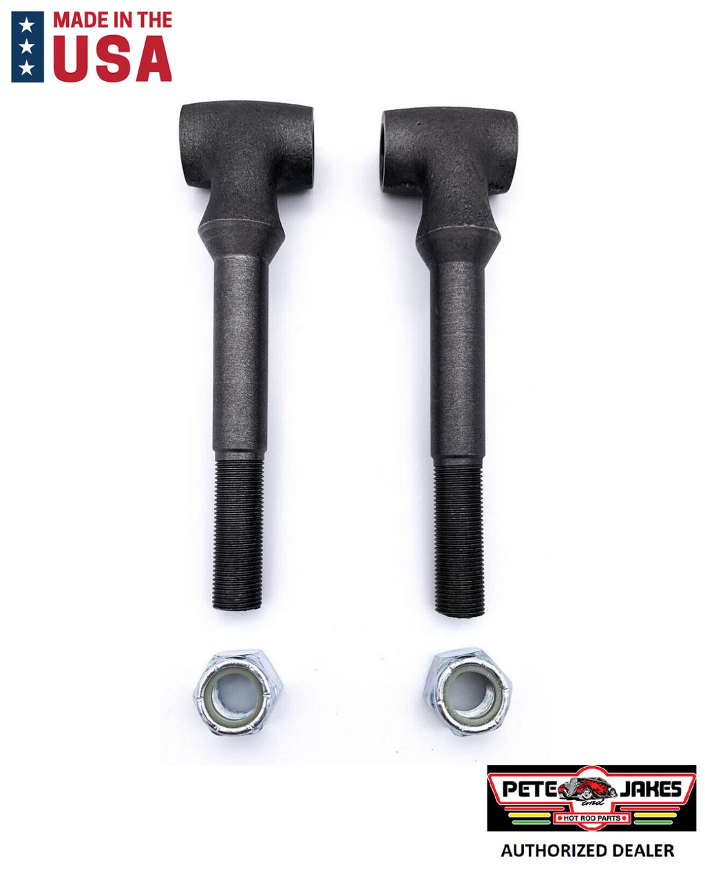 Plain Steel Spring Perches Replacement for Hot Rod Pete & Jakes (1042) (1950–1970)