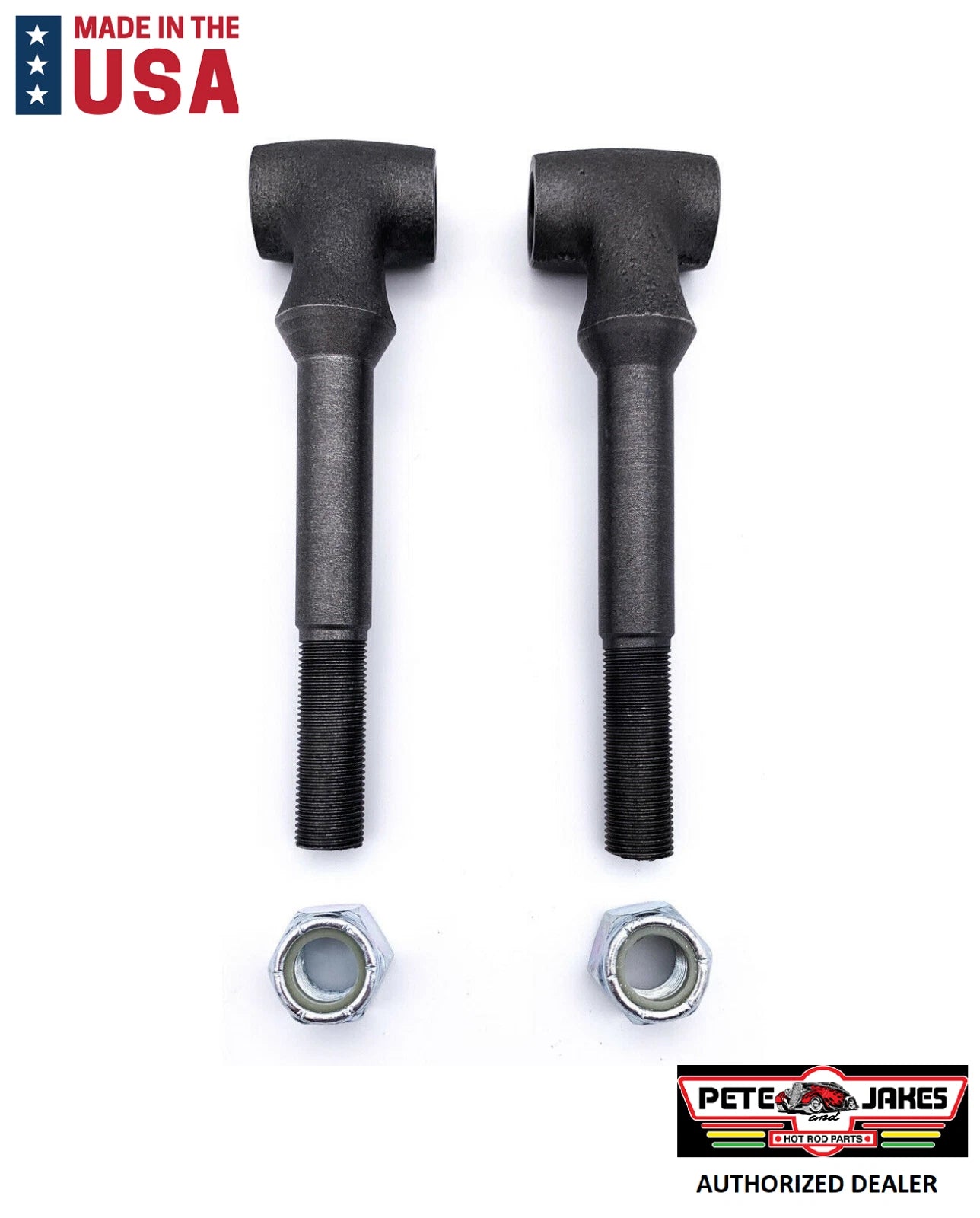 Plain Steel Spring Perches Replacement for Hot Rod Pete & Jakes (1042) (1950–1970)