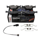 Set of 4 Bosch QuietCast Rear Semi-Metallic Brake Pads for BMW E23 E24 E25 E30