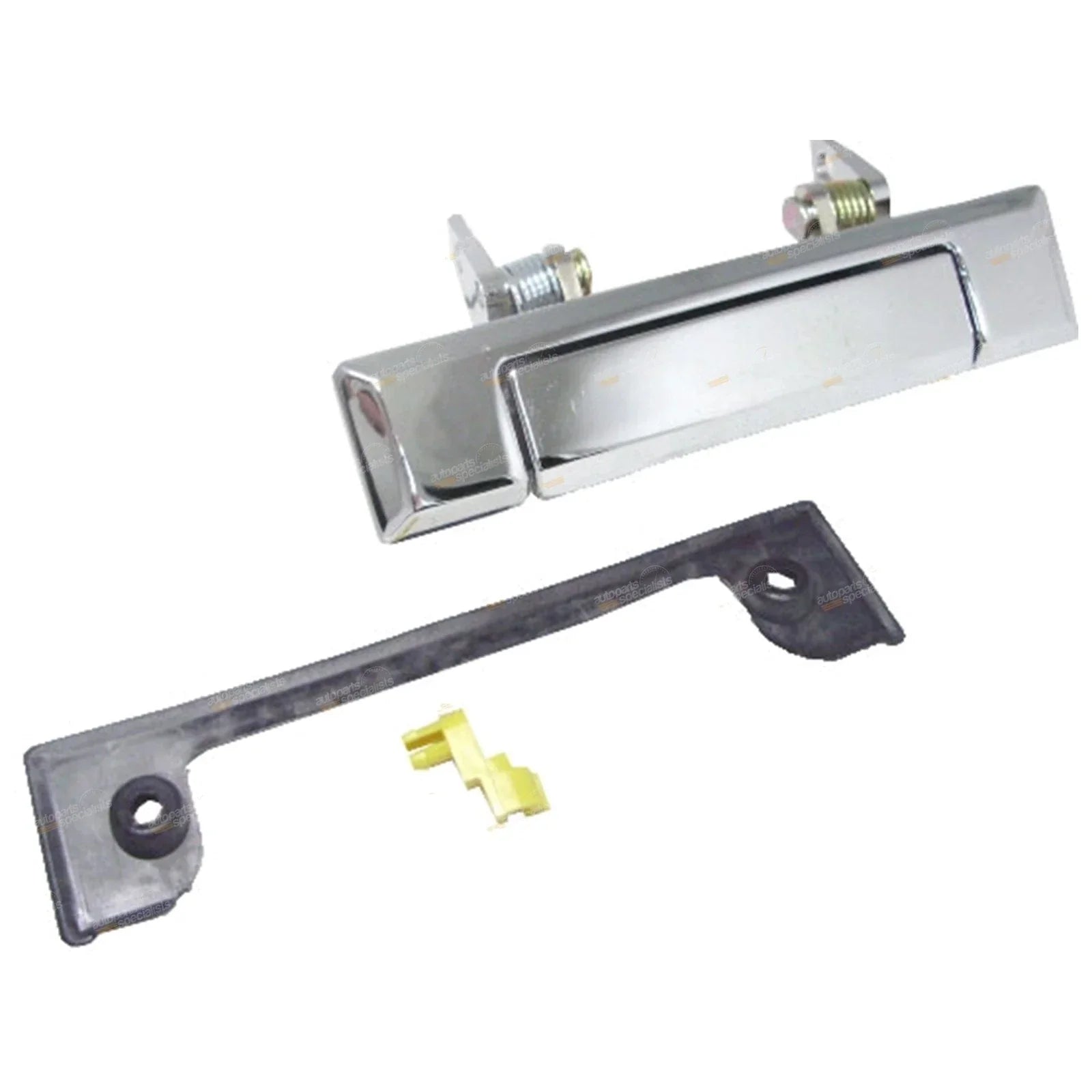 External Front LH + RH Set Chrome Door Handle Set for Landcruiser HZJ75 FZJ75