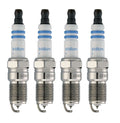Set of 4 Bosch OE Double Iridium Spark Plugs for Lincoln Mercury Ford