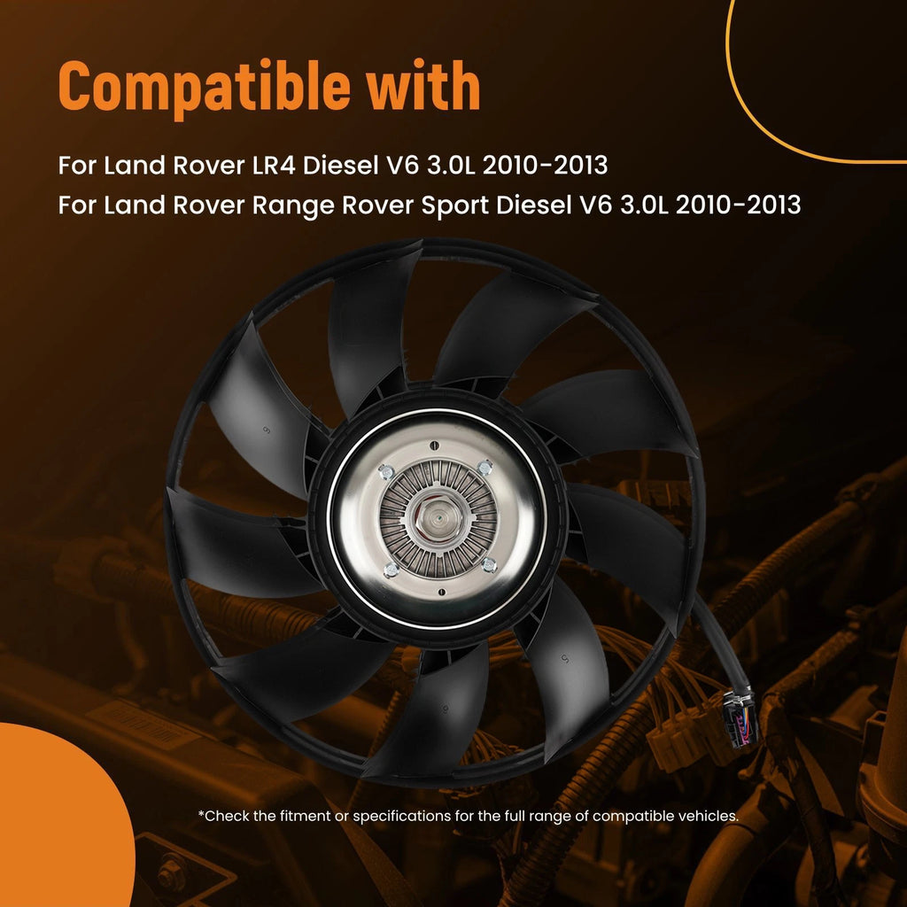 Cooling Fan Assembly for Land Rover LR4/Range Rover Sport (2010–2013)