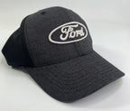 Ford Hat Cap Heather Gray with White Oval Logo for Ford Vehicles (2011–2025)