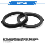 2X Speaker Spacer Ring Adapter for Ford Edge (6.5'' Tweeter)